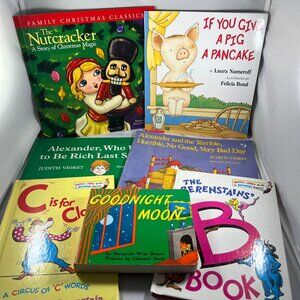 Childrens Book Lot - The Nutcracker If You Give A Pig A Pancake Alexander Books